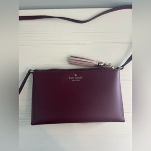 Maroon Kate Spade Cross Body